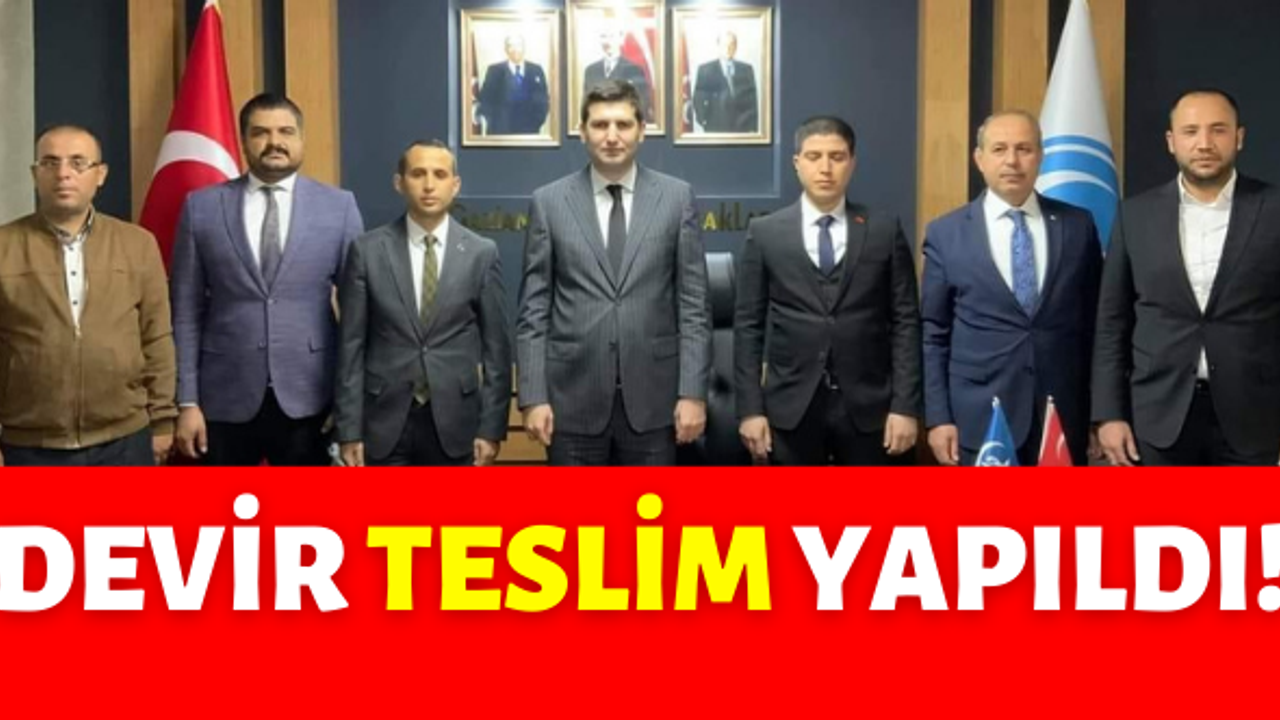 Gaziantep Ülkü Ocaklarında bayrak değişimi