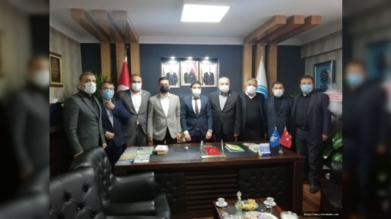 MİLLETVEKİLİ ATAY'DAN ÜLKÜ OCAKLARI İL BAŞKANINA HAYIRLI OLSUN ZİYARETİ