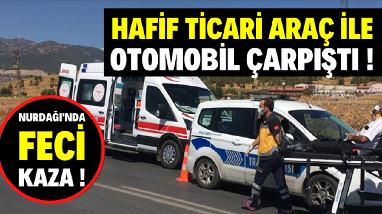 Gaziantep'te kaza: 5 yaralı ! (Video Haber)