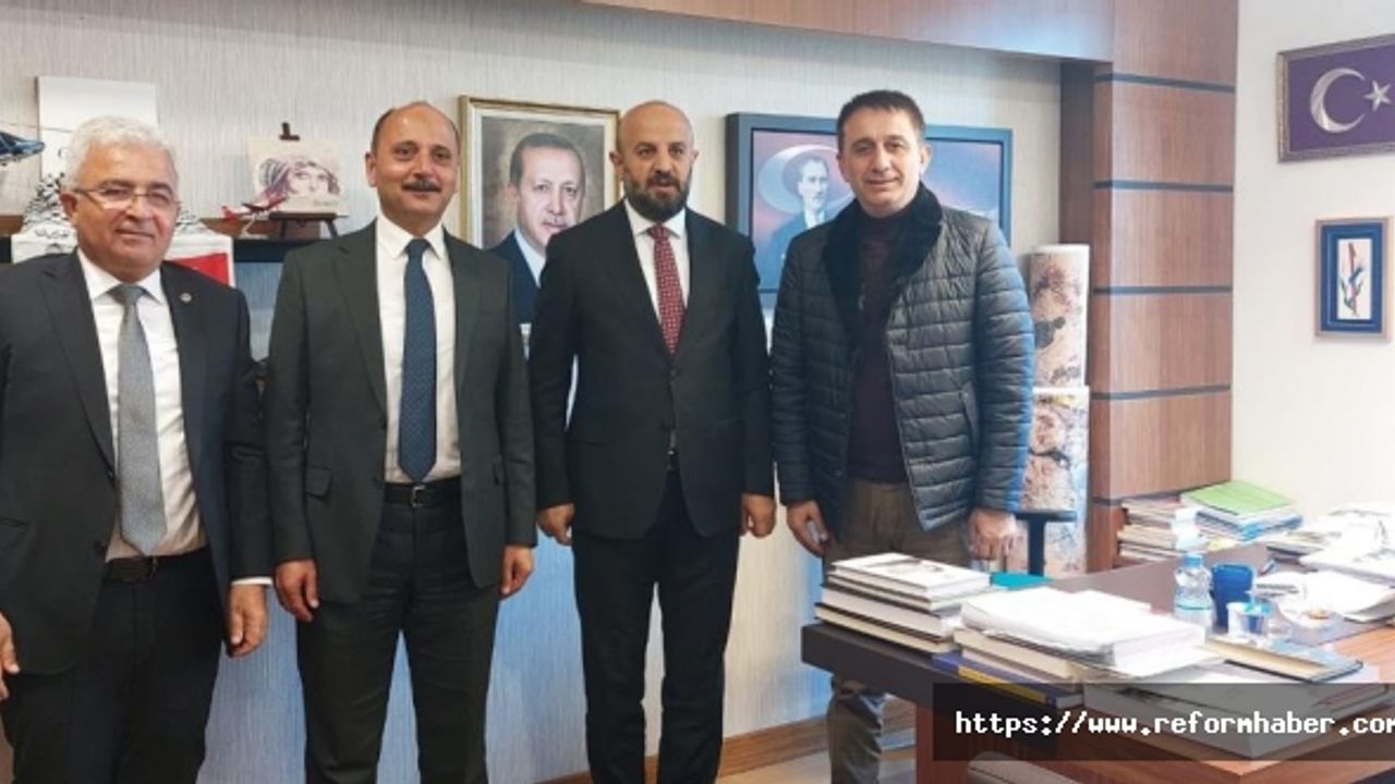 Belediye başkanları milletvekillerini ziyaret etti