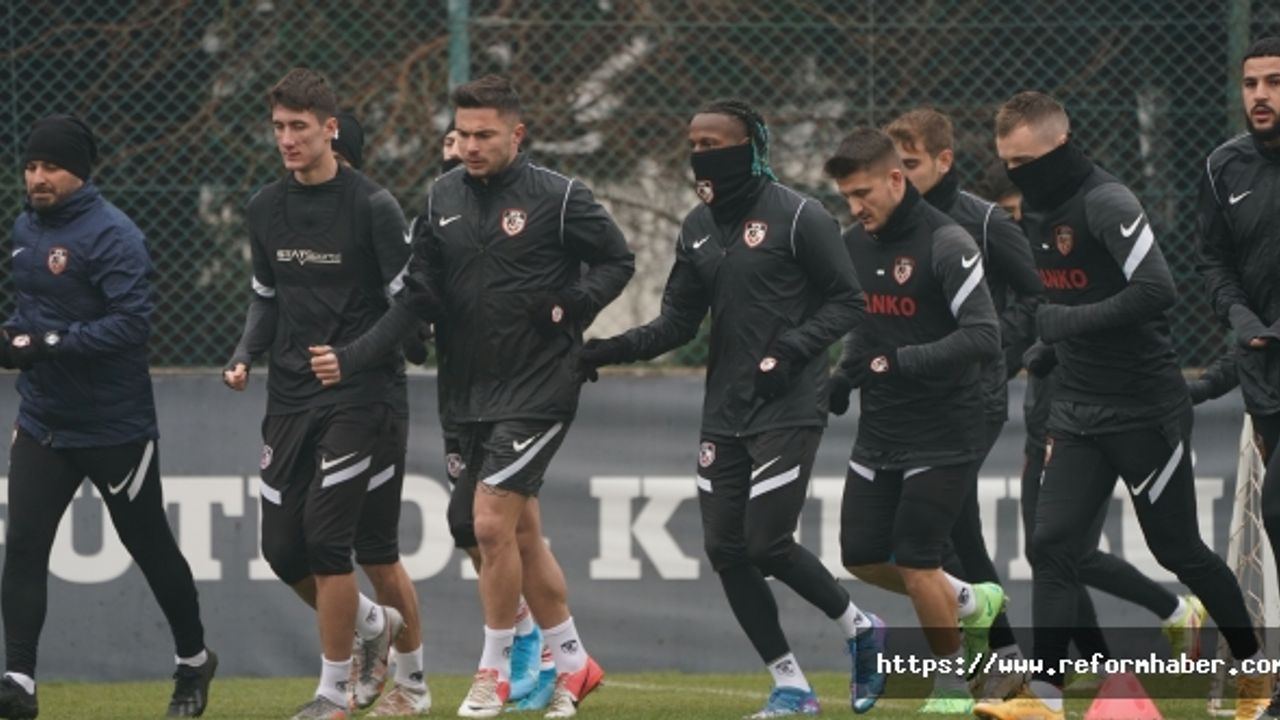 Gaziantep FK, Beşiktaş maçı hazırlıklarını sürdürüyor