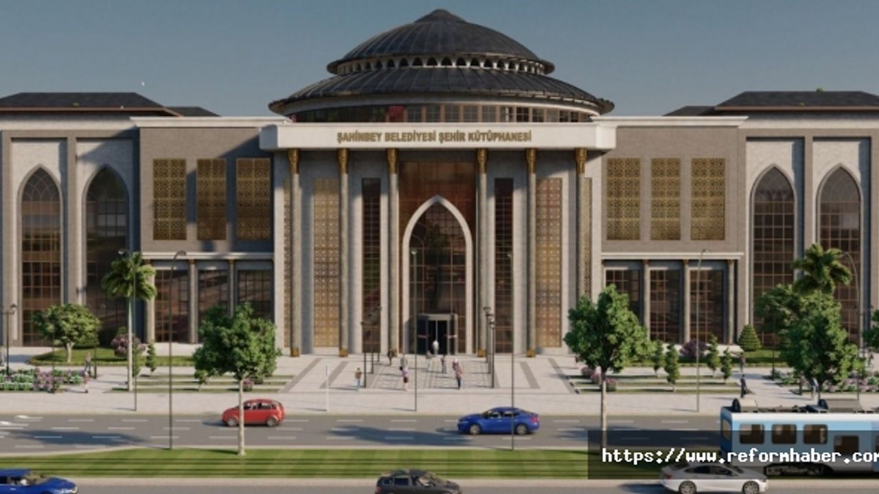 Şahinbey'de yarım milyonluk kütüphane