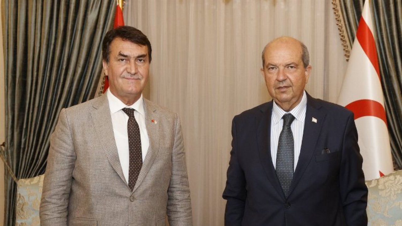 Bursa Osmangazi'den KKTC Cumhurbaşkanı Tatar’a ziyaret
