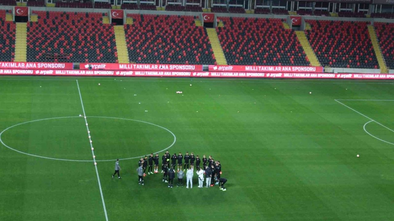 Çekya, Türkiye maçı için son hazırlığını yaptı