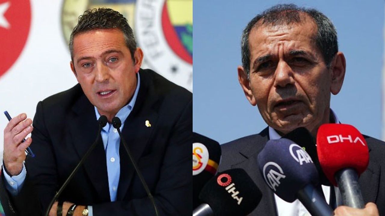 Fenerbahçe Başkanı Ali Koç'tan Galatasaray Başkanı Özbek'e çağrı ''Şahsınıza açık, net ve mertçe bir çağrı yapıyorum''