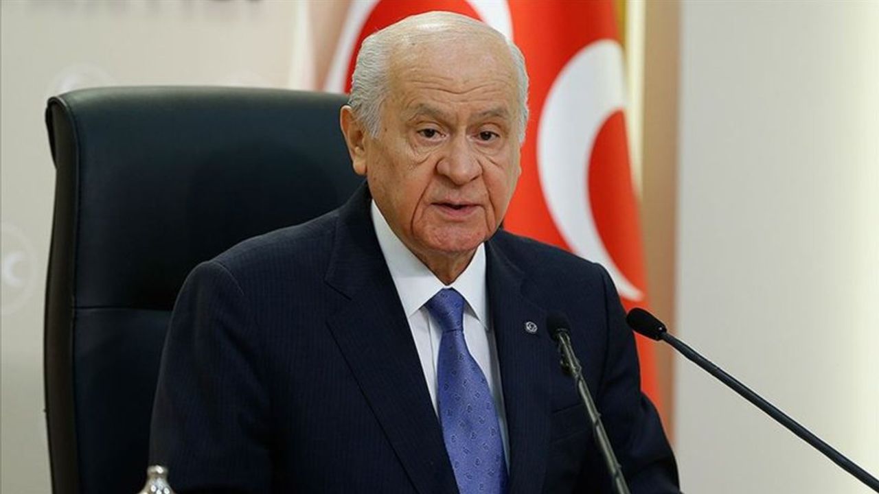 MHP Lideri Bahçeli: “Tribünden istifa sloganlarının atılması sorumsuzluk ve şuursuzluktur”