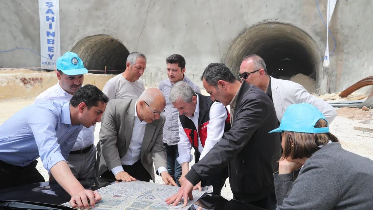 Şahinbey Belediyesi’nin Tünel Çalışmaları Tüm Hızıyla Sürüyor