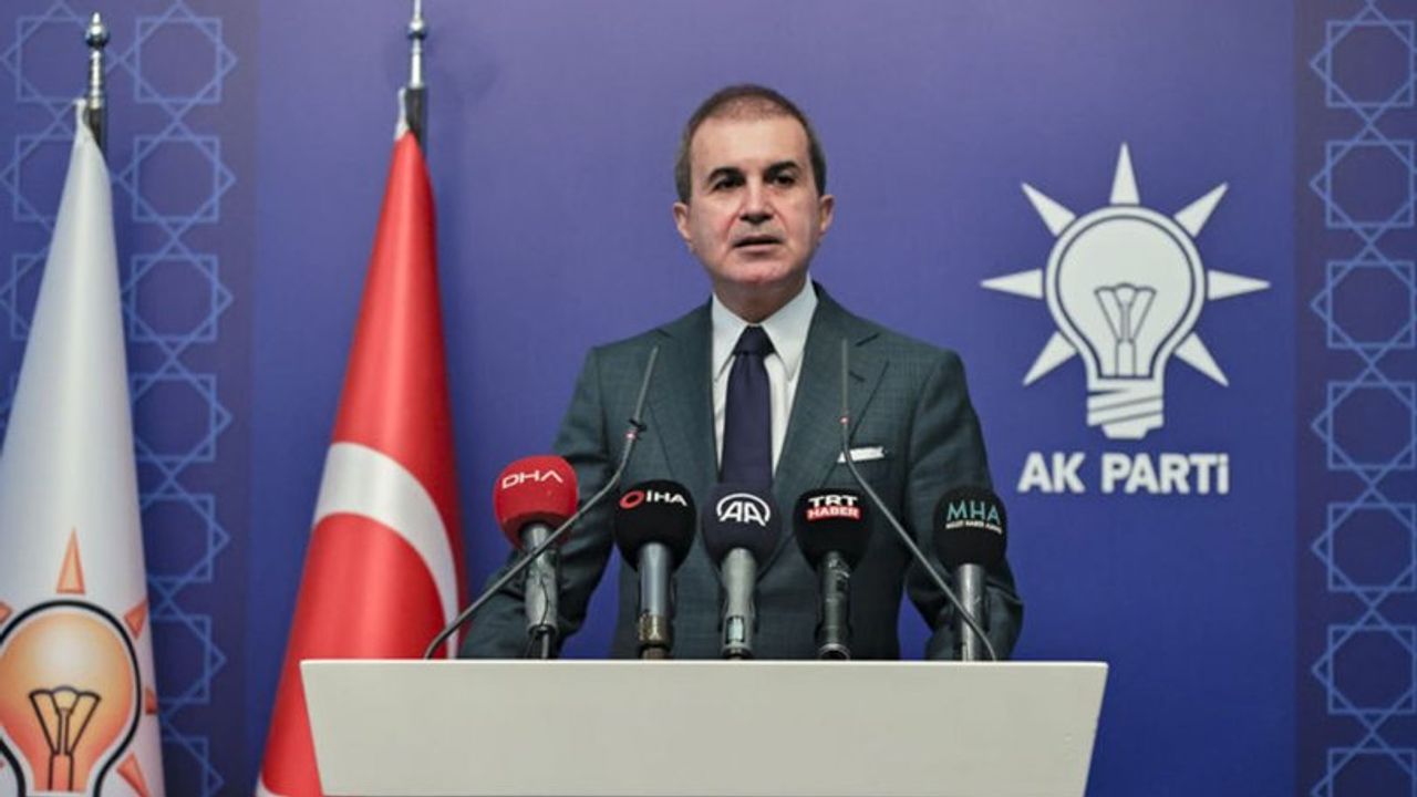 AK Parti Sözcüsü Ömer Çelik Açıklama Yapıyor