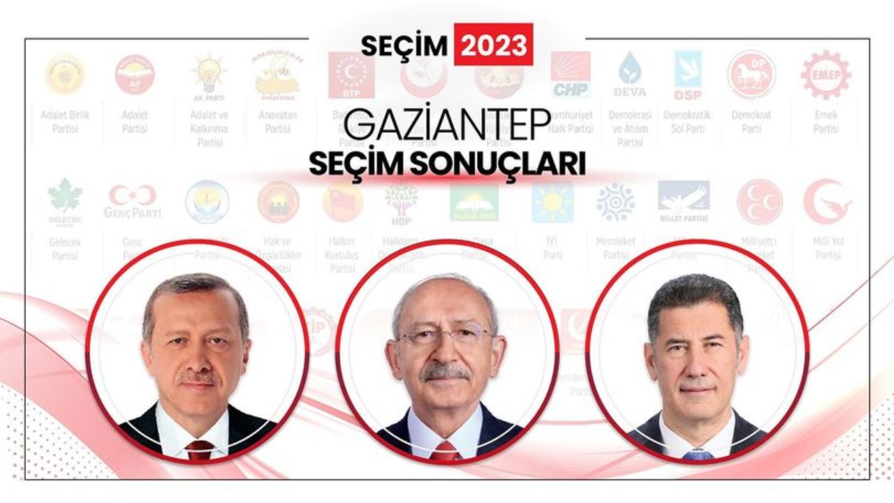 Gaziantep 28. dönem milletvekilleri kimler oldu? Gaziantep milletvekilleri isimleri ve partileri 2023