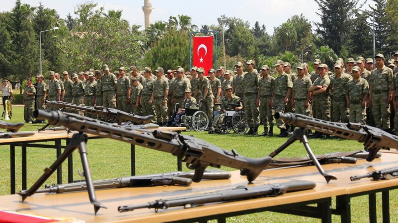 Gaziantep'te bir grup engelli genç temsili askerlik yaptı