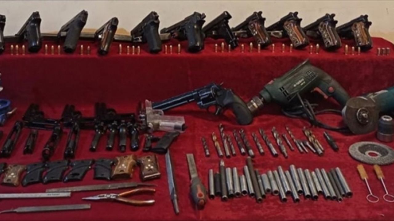 Gaziantep'te Yasa Dışı Silah İmal ve Ticareti Engellendi