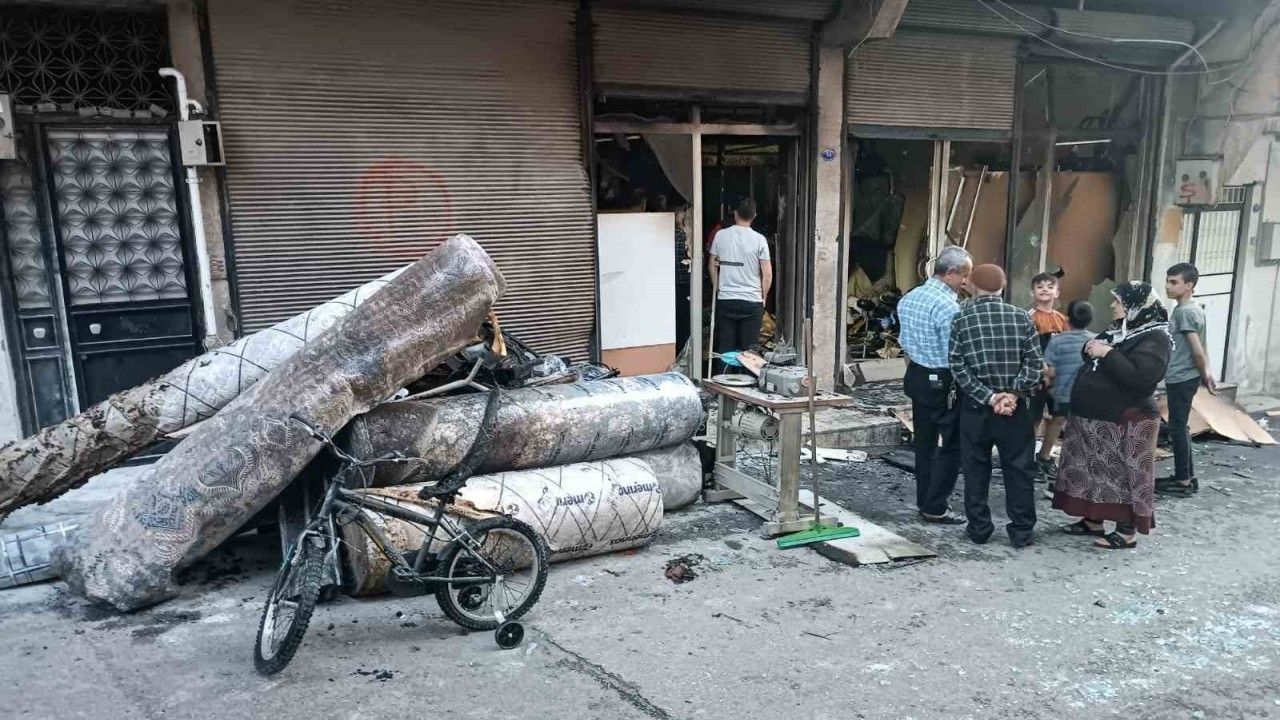 Gaziantep’te iş yerinde korkutan patlama