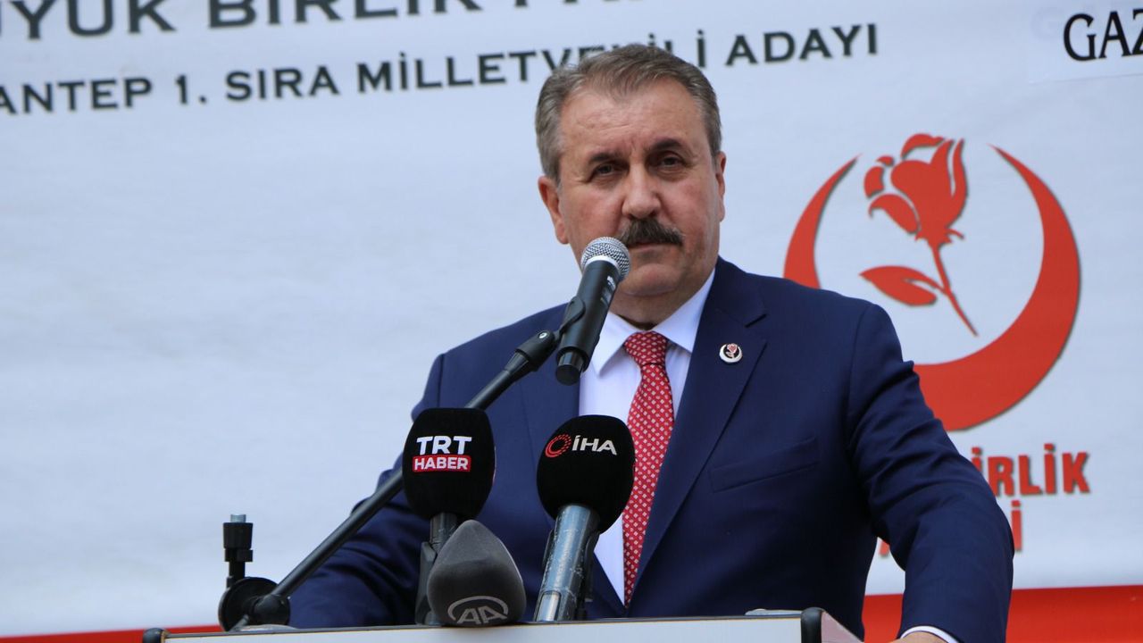 Destici Gaziantep'te: ''Ne kadar terör örgütü varsa Kılıçdaroğlu’nu destekliyor”