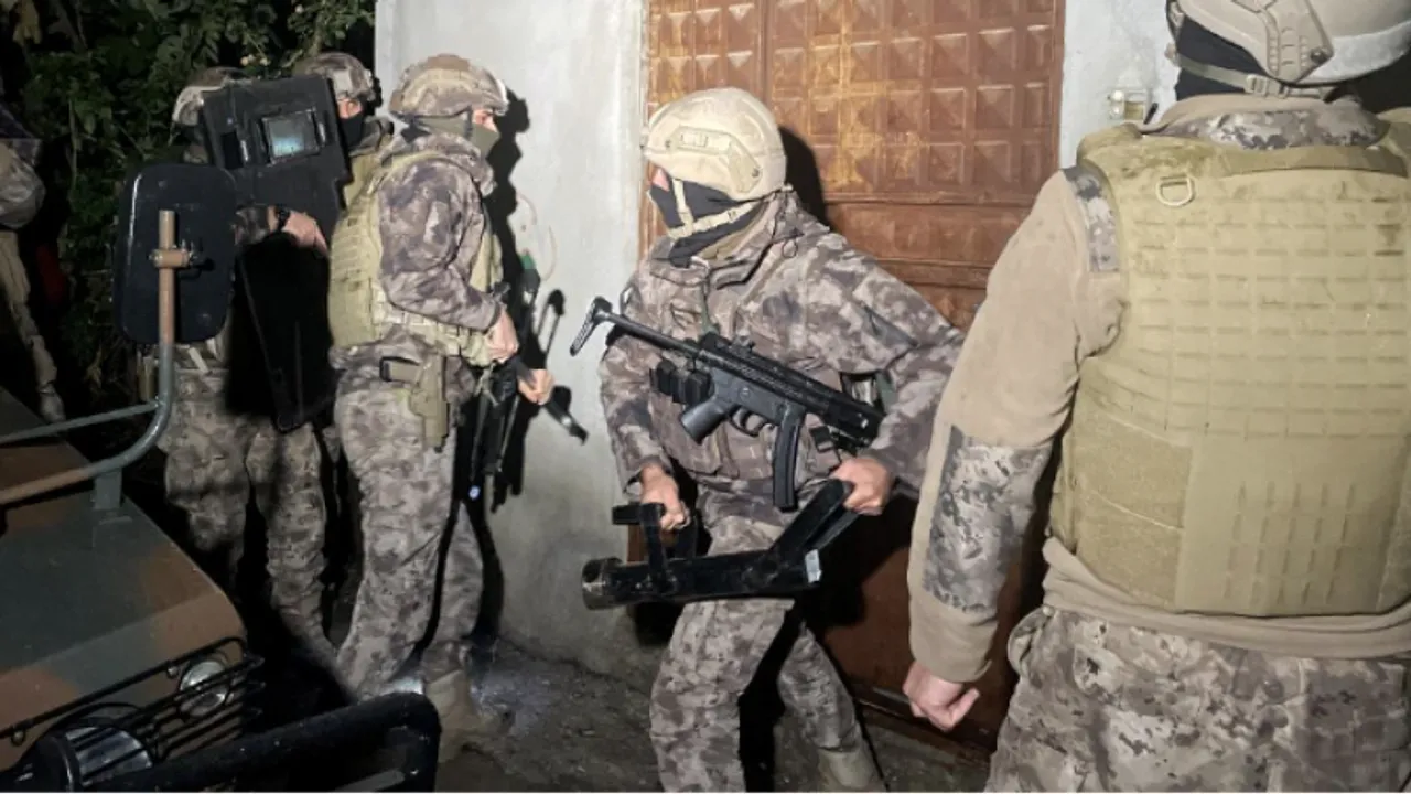 Gaziantep'te PKK'ya Yönelik Operasyonda 2 Şüpheli Tutuklandı