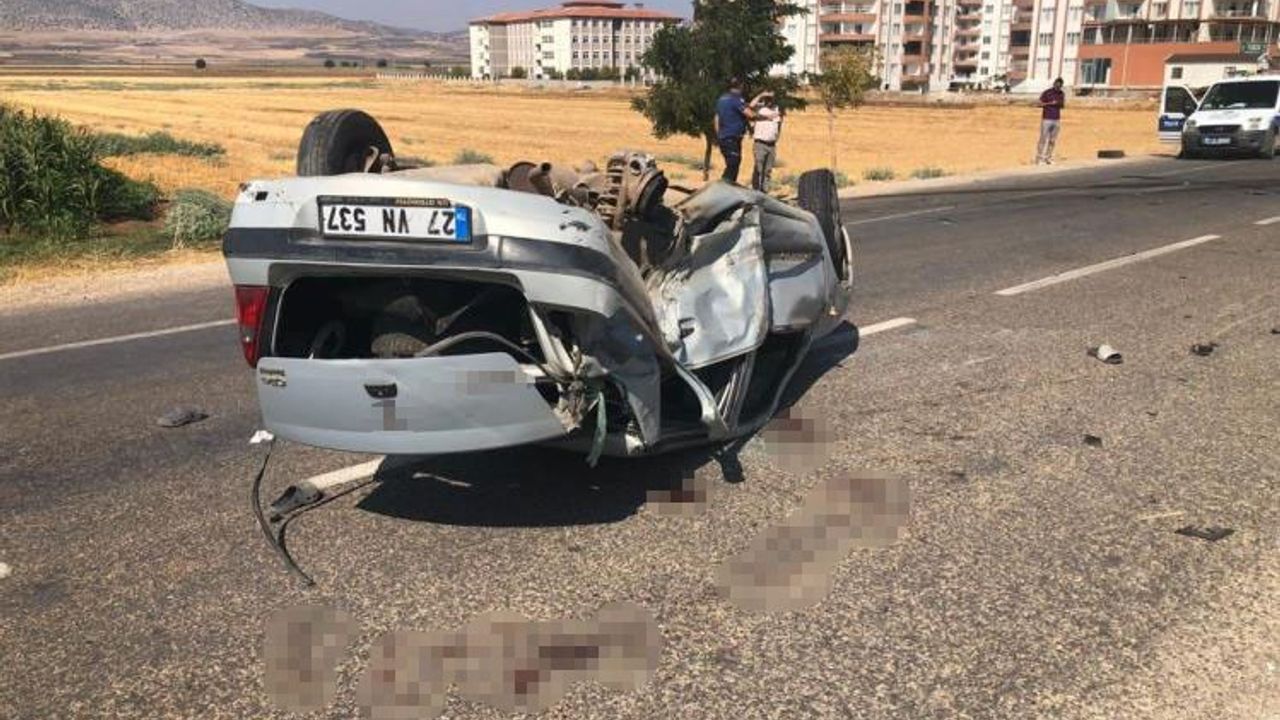 Gaziantep'te Feci Kaza: 4'ü Ağır 7 Yaralı