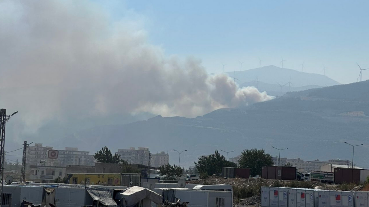 SON DAKİKA | Gaziantep Nurdağı'nda Orman Yangını