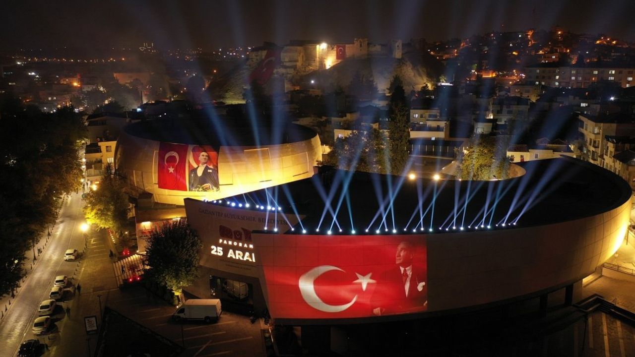 Gaziantep Panorama Müzesi’ni 29 Ekim’de 15 bin kişi ziyaret etti