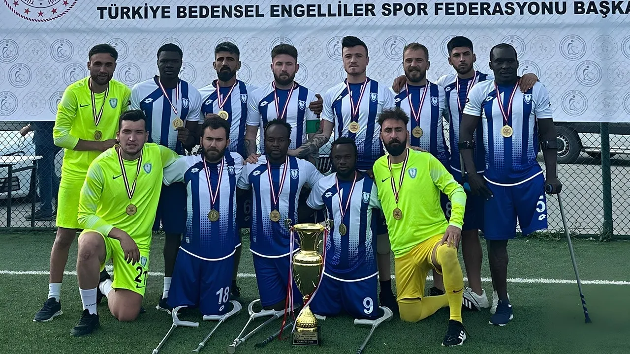 Şahinbey Belediyesi, Ampute Futbol Şampiyonlar Ligi'nde finale yükseldi