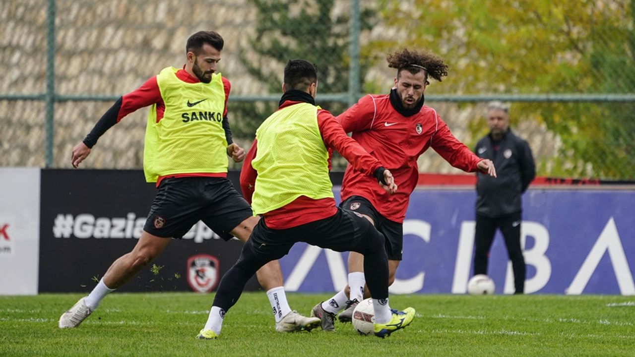 Gaziantep FK, MKE Ankaragücü maçının hazırlıklarını sürdürdü