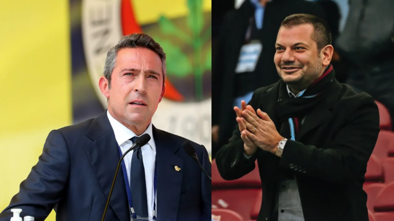 PFDK, Fenerbahçe Başkanı Ali Koç ve Trabzonspor Başkanı Ertuğrul Doğan’a hak mahrumiyeti cezası