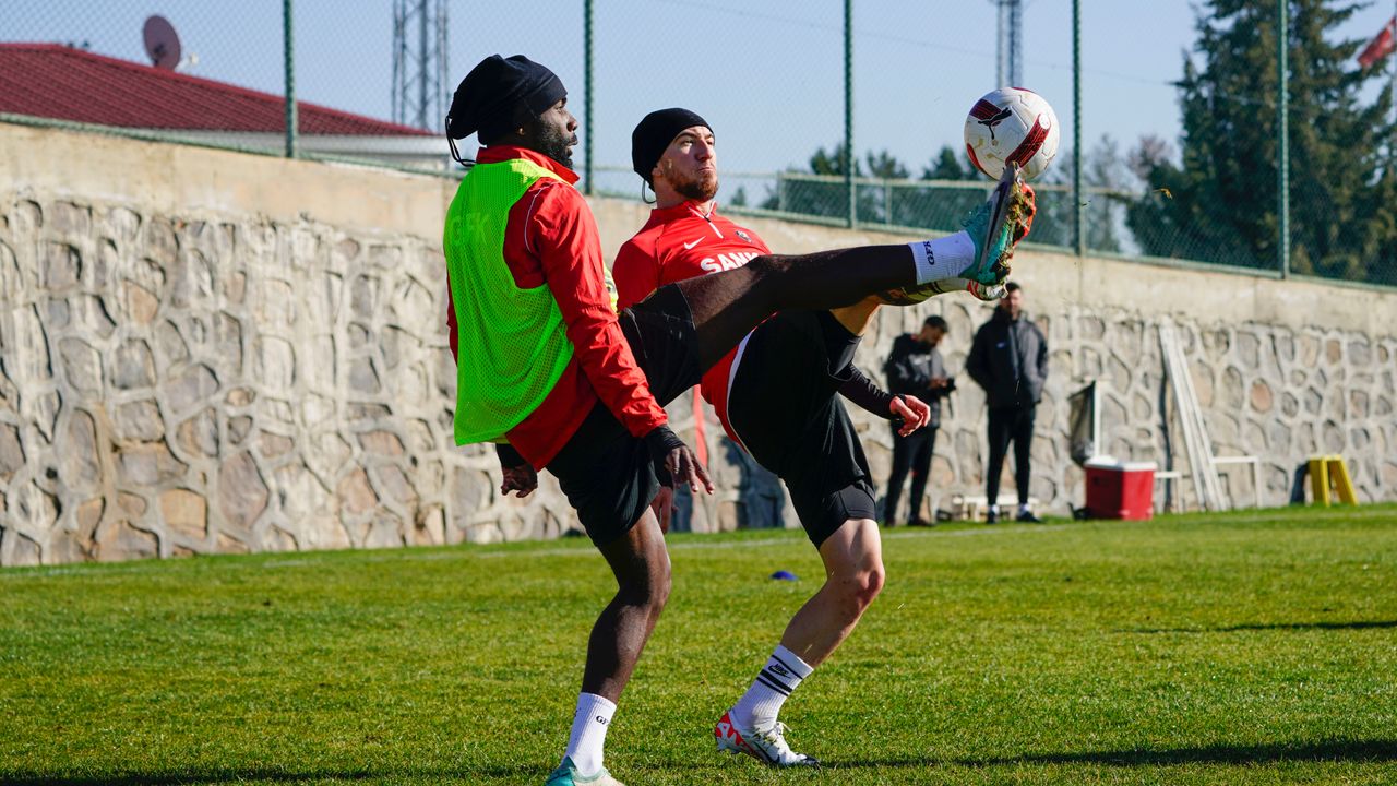 Gaziantep FK, Galatasaray maçının hazırlıklarına devam etti