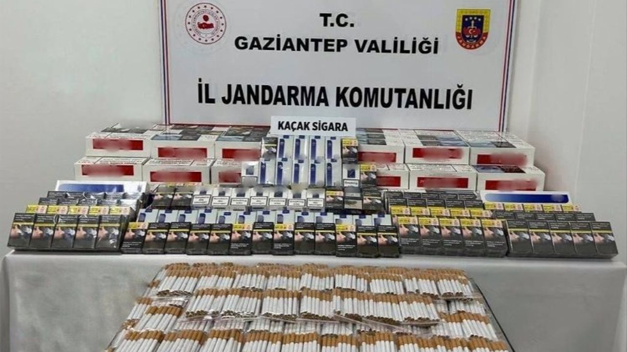 Gaziantep'te kaçakçılık operasyonlarında 20 şüpheli yakalandı