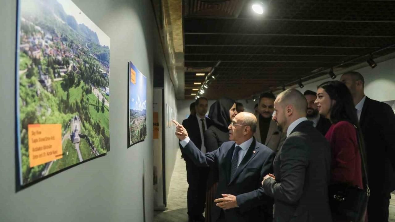 Fotoğraflarla kardeş şehir Cetinje sergisinin açılışı yapıldı