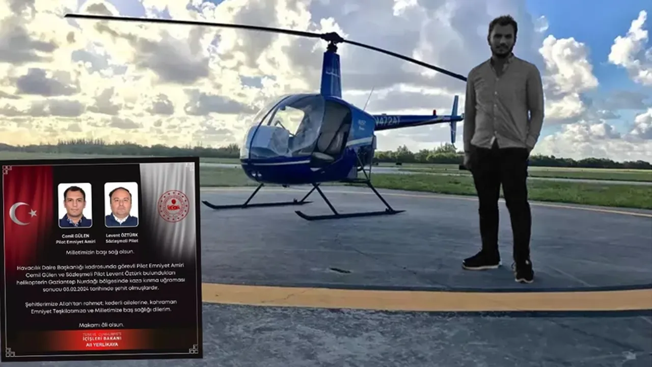 Gaziantep'te düşen helikopterde şehit olan pilot Cemil Gülen ile ilgili yürek yakan detay