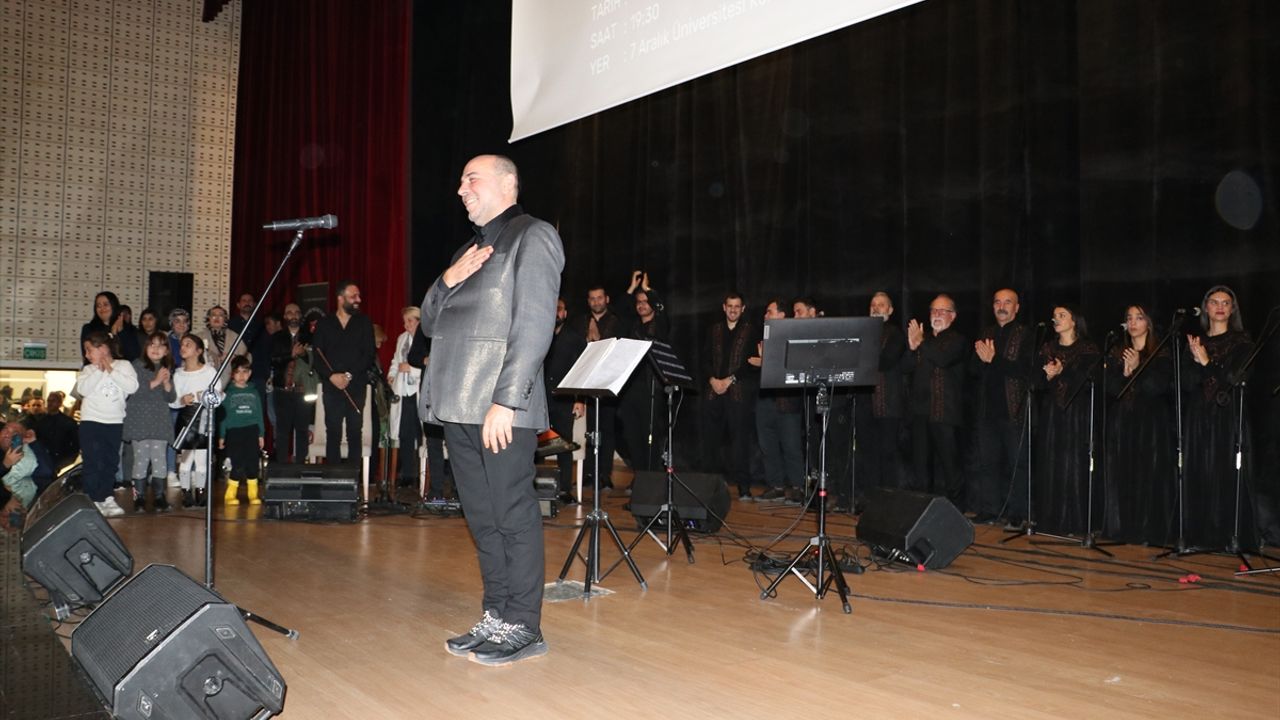 Antakya Medeniyetler Korosu, Kilis'te konser verdi
