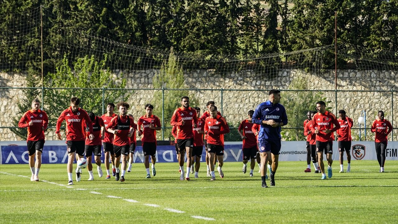 Gaziantep FK, Alanyaspor maçının hazırlıklarına başladı