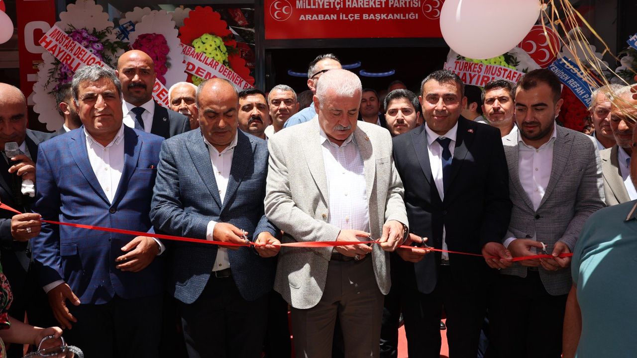 Gaziantep Milletvekili Sermet Atay'dan Araban ve Yavuzeli çıkarması