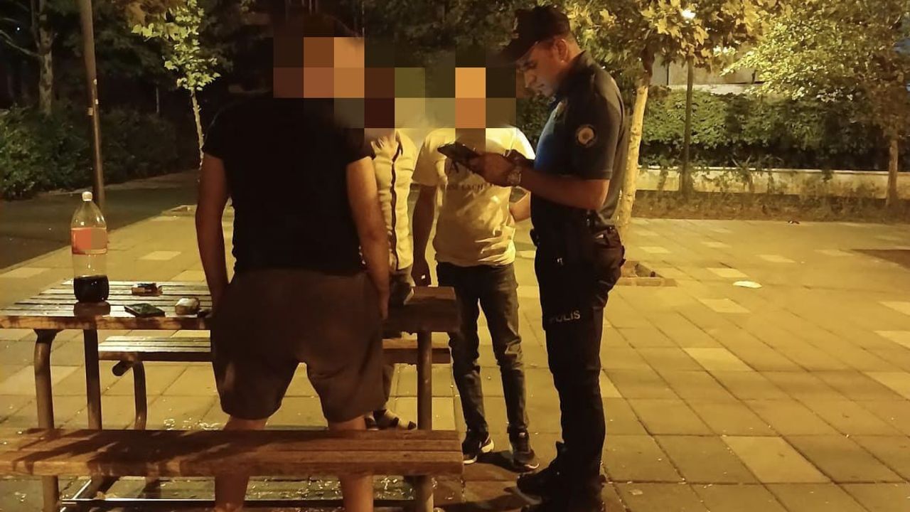 Gaziantep'te polisten sıkı park denetimi!