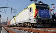 Türkiye'den Çin'e gidecek ilk blok ihracat treni Ankara'ya ulaştı