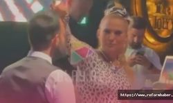 Demet Akalın'dan şampanya açıklaması... Bakın neden garsonun başına şampanya dökmüş?