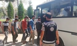 Yurda yasa dışı yollardan giren 28 yabancı uyruklu yakalandı