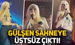 Gülşen'in dekolteli kıyafeti olay oldu