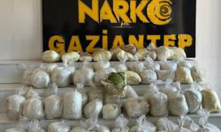 Gaziantep'te 128 kilo 900 gram esrar ele geçirildi