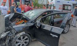 Tansiyonu düşünce duvara çarpan sürücü hayatını kaybetti