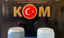Gaziantep'te 60 litre sahte alkol ele geçirildi