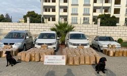 Gaziantep’te 1 ton 900 kilo kaçak tütün ele geçirildi