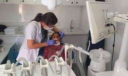 Mobil araçla 7 bin kişinin ağız ve diş tedavisi yapıldı