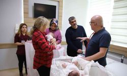 Gaziantep’te 18 yıllık özlem 3’üz bebekle son buldu