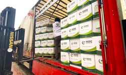 Soğuk kış gününde İdlib’e yürekleri ısıtan yardım