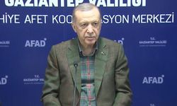 Cumhurbaşkanı Erdoğan: İslahiye'de 2 bin 200 bina kullanılamaz durumda