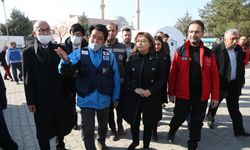 Gaziantep Büyükşehir Belediye Başkanı Şahin ve Büyükelçi Suziki'den, Japon sahra hastanesini ziyaret