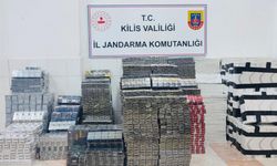 Kilis'te kaçak sigara operasyonunda 2 şüpheli yakalandı