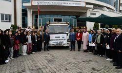 Öğrencilerin hazırladığı yardım kolileri Gaziantep’e gönderildi