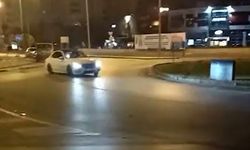 Gaziantep'te drift yapan ehliyetsiz sürücüye 36 bin 722 lira para cezası