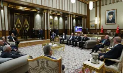 Cumhurbaşkanı Erdoğan, TBMM Başkanı Şentop ve Cumhur İttifakı Liderlerini Kabul Etti