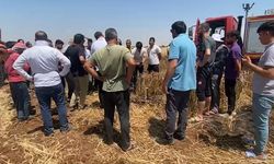 Araziye Mercek Düzeneği Kurdular Ekili Tarla Küle Döndü